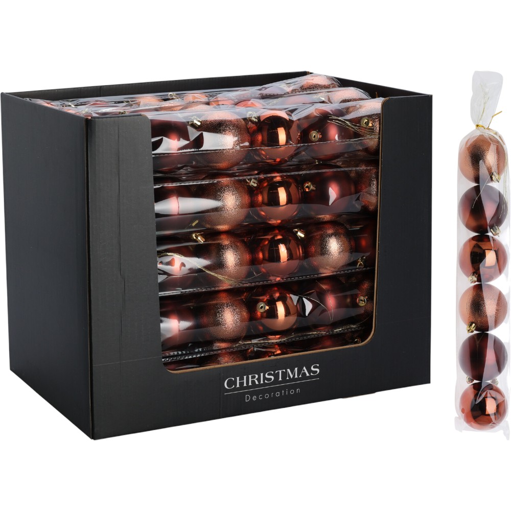 christmas-baubles-set-of-6-pcs-coffee-colour-mix-plastic-balls-7-cm
