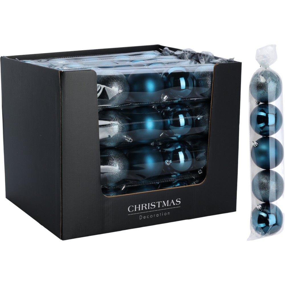 christmas-tree-baubles-set-of-5-8cm-in-blue-color