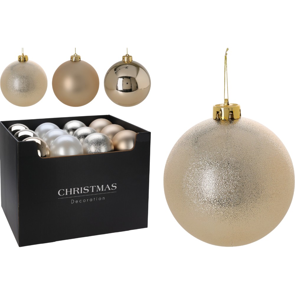 christmas-baubles-round-balls-light-gold-12-cm-3-assorted-designs