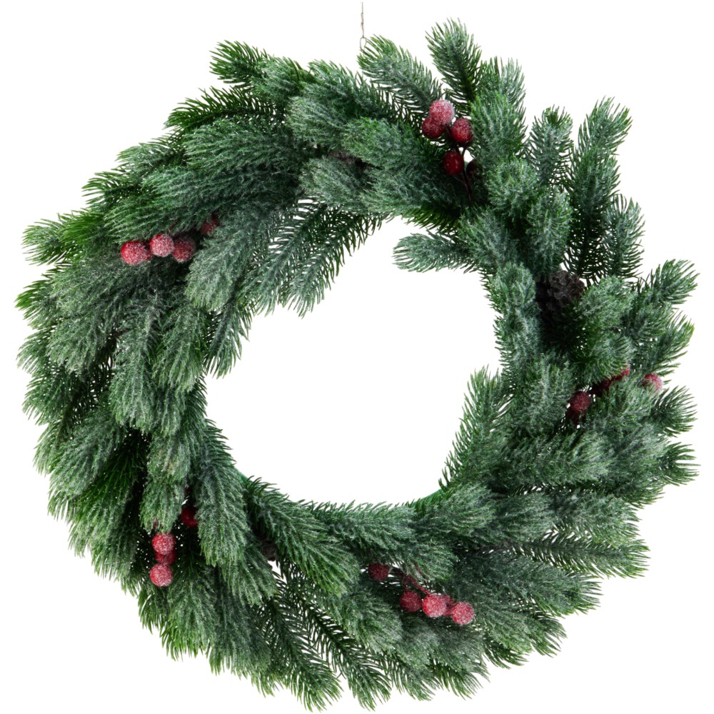 christmas-wreath-with-rowan-berries-and-snow-effect-42-cm
