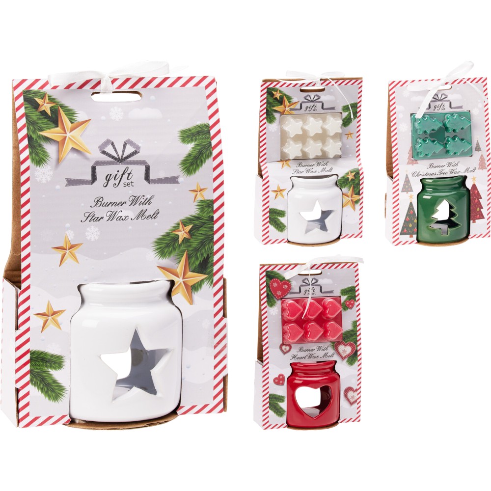 koopman-christmas-ceramic-oil-burner-8x8x8cm