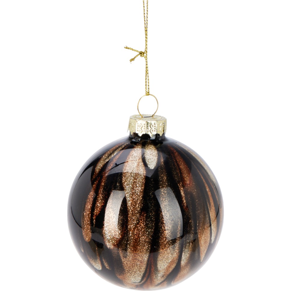 christmas-baubles-round-ball-glass-brown-and-black-8-cm