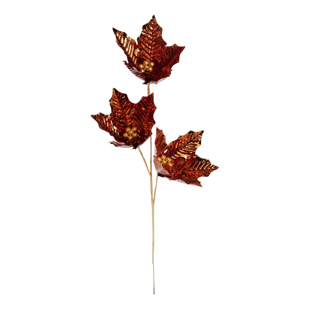 artificial-branch-christmas-flowers-dark-red-and-gold-stem-60-cm