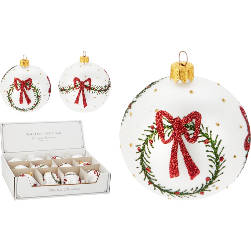 christmas-baubles-wreath-round-balls-glass-white-8-cm-2-assorted-designs