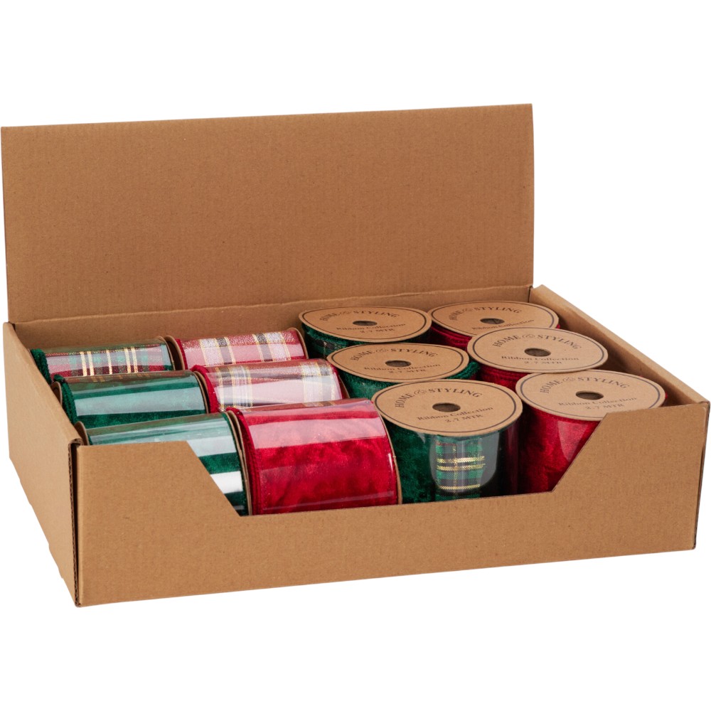 christmas-ribbon-check-6-cm-x-270-cm-2-assorted-colours