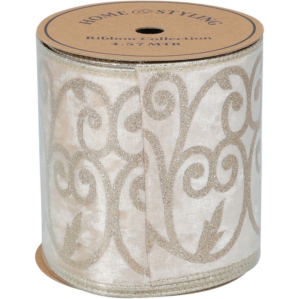 christmas-ribbon-champagne-10-cm-x-450-cm-3-assorted-styles