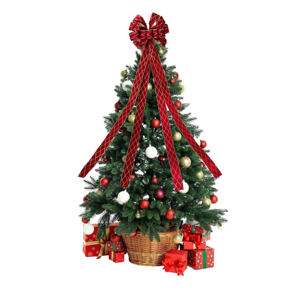 christmas-tree-top-bow-red-check-colour-130-cm-x-33-cm