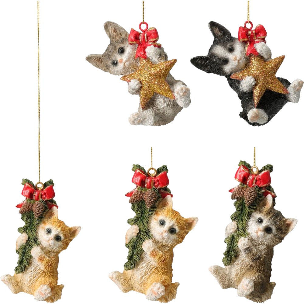 christmas-cat-hanging-decoration-85mm-4-assorted-designs