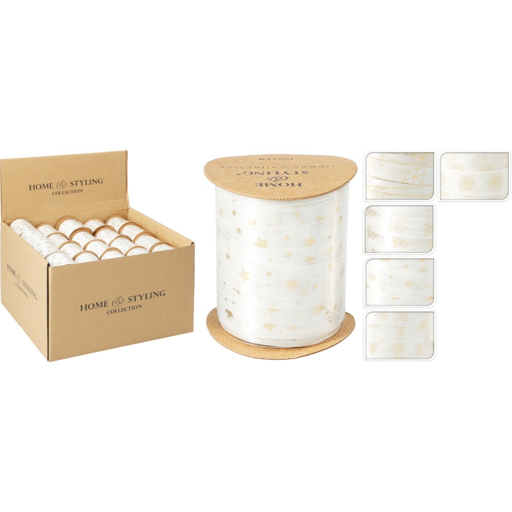 christmas-ribbon-cream-and-gold-1-cm-x-500-cm-5-assorted-designs
