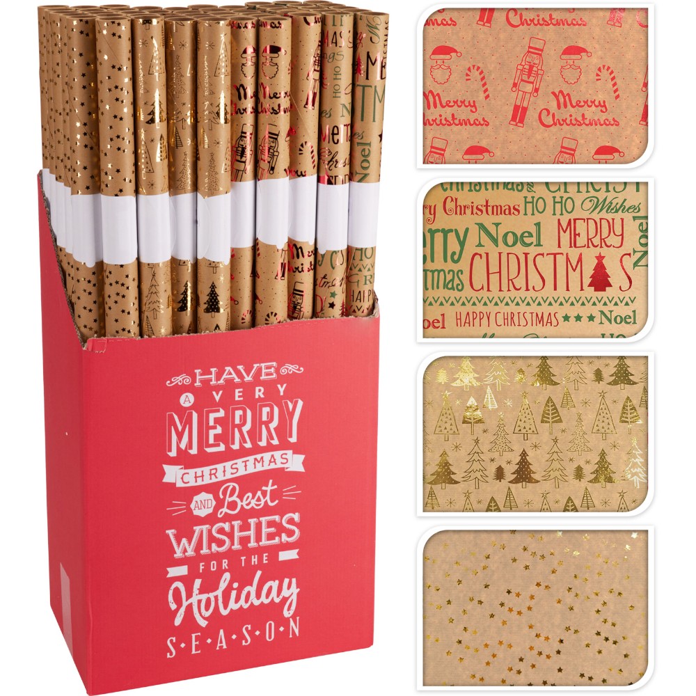 christmas-gift-wrapping-paper-roll-70-cm-x-200-cm-mix-natural-brown-4-assorted-designs