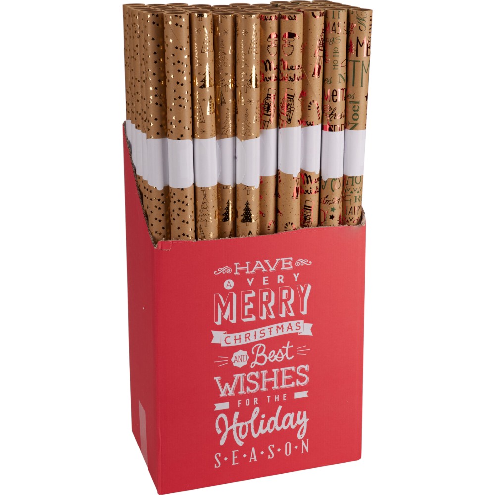 christmas-gift-wrapping-paper-roll-70-cm-x-200-cm-mix-natural-brown-4-assorted-designs