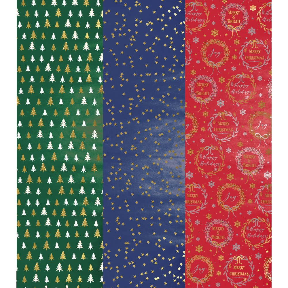 christmas-gift-wrapping-paper-roll-70-cm-x-200-cm-mix-gloss-3-assorted-designs