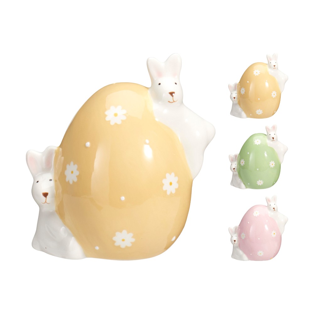 easter-display-stand-rabbits-and-big-egg-ceramic-3-assorted-colours