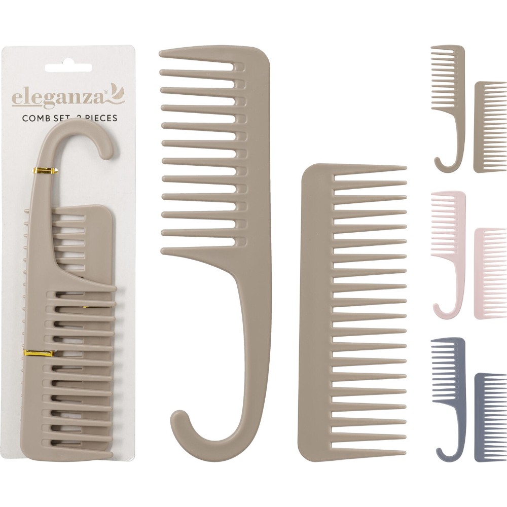 eleganza-polypropylene-hair-comb-set-of-2-–-3-assorted-colours