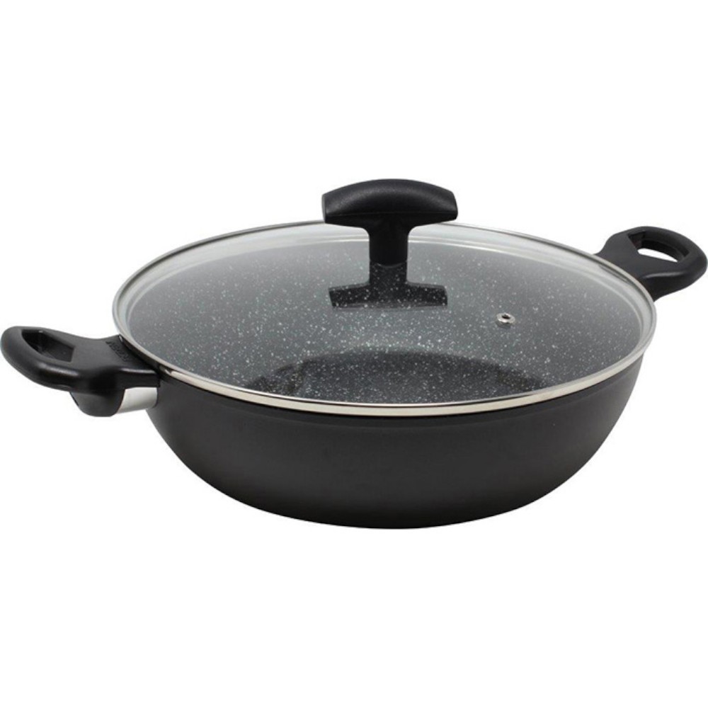 maori-non-stick-skillet-with-glass-lid-32cm