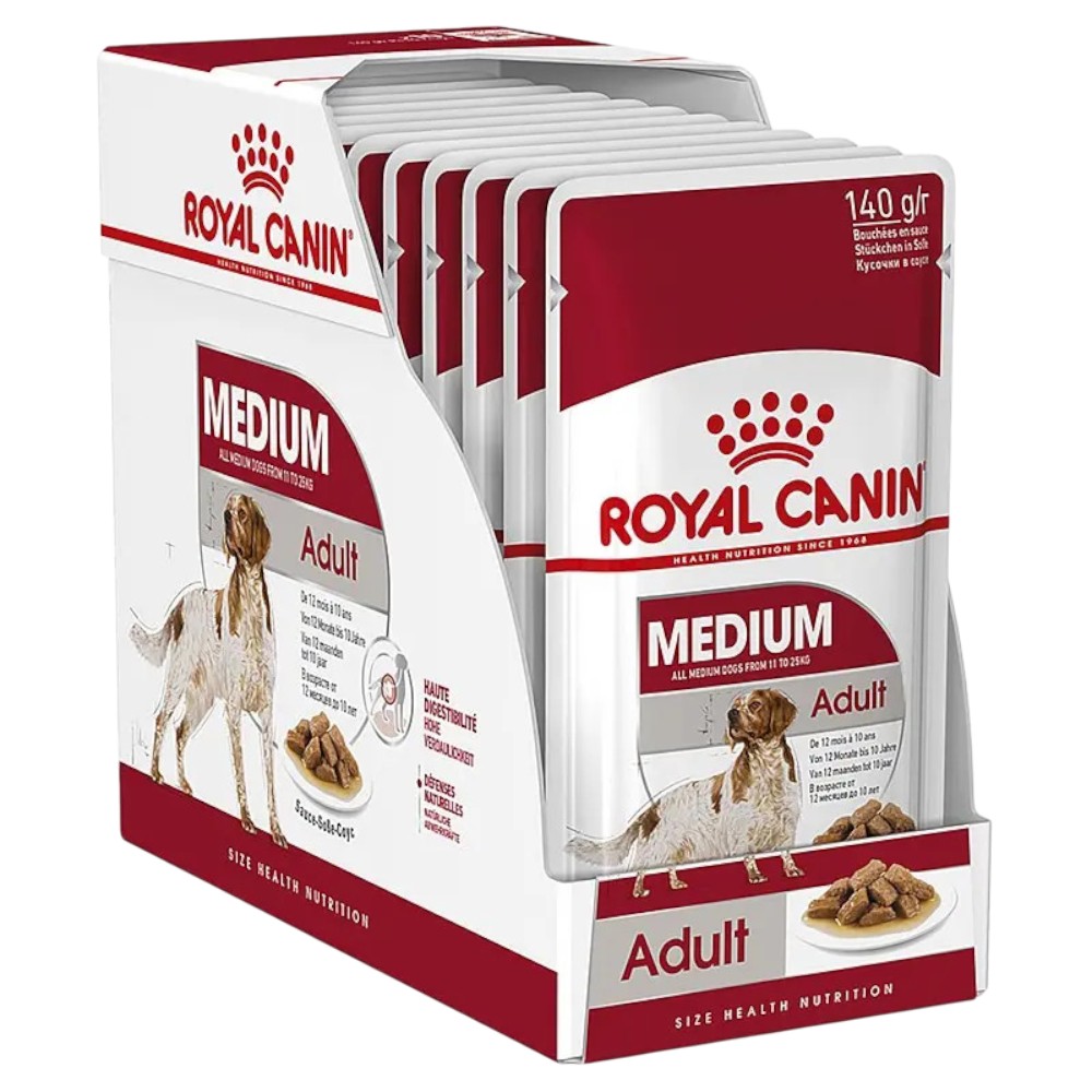 royal-canin-medium-adult-wet-dog-food-in-gravy-10-×-140-g