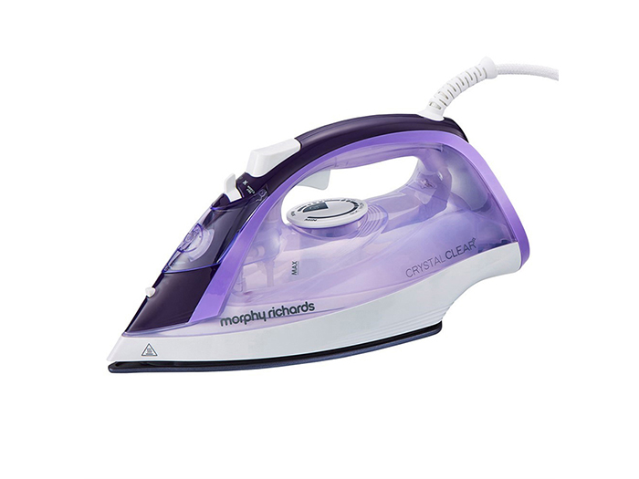 morphy-richards-crystal-clear-40g-steam-output-iron-in-purple-2400w
