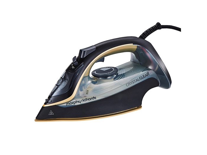 morphy-richards-crystal-clear-35g-steam-output-iron-in-gold-2400w