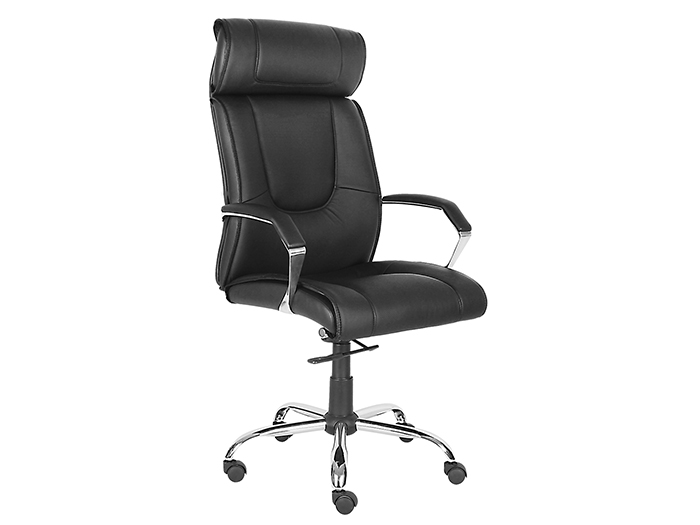 black-pu-and-pvc-office-chair-with-armrests