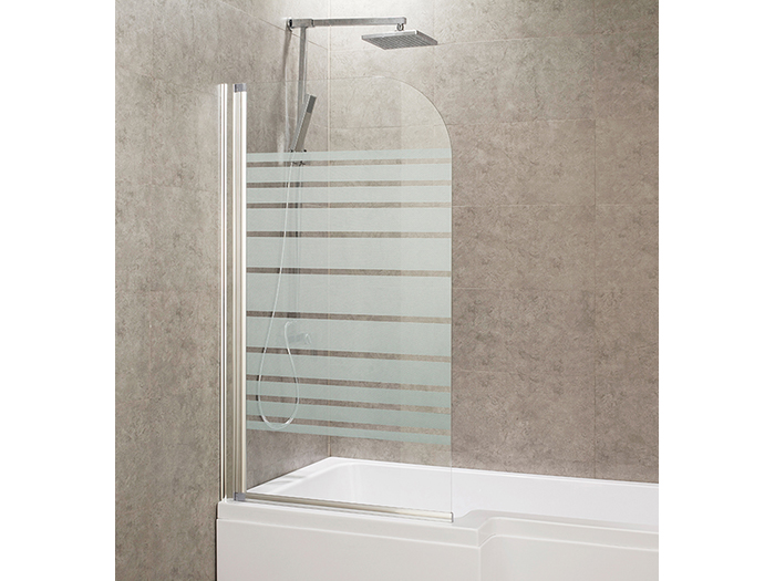 bath-screen
-chrome-and-5mm-tempered-glass