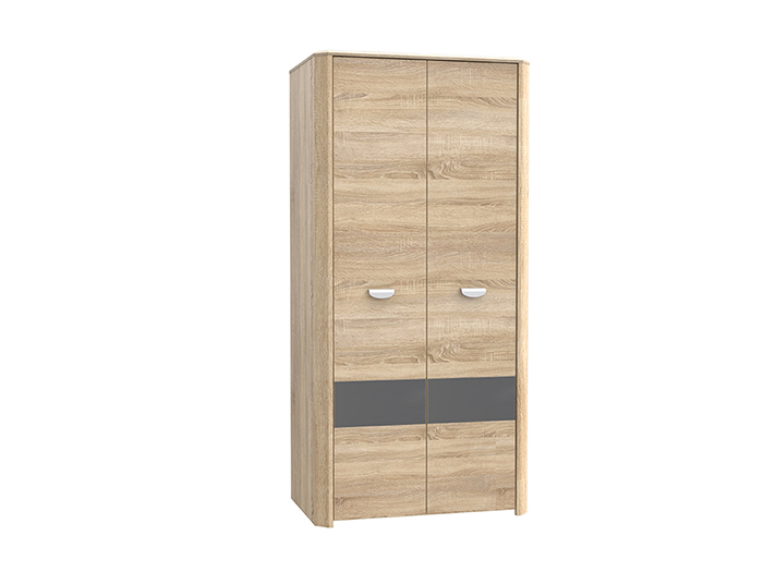 yoop-2-door-sonoma-oak-and-matte-grey-wardrobe