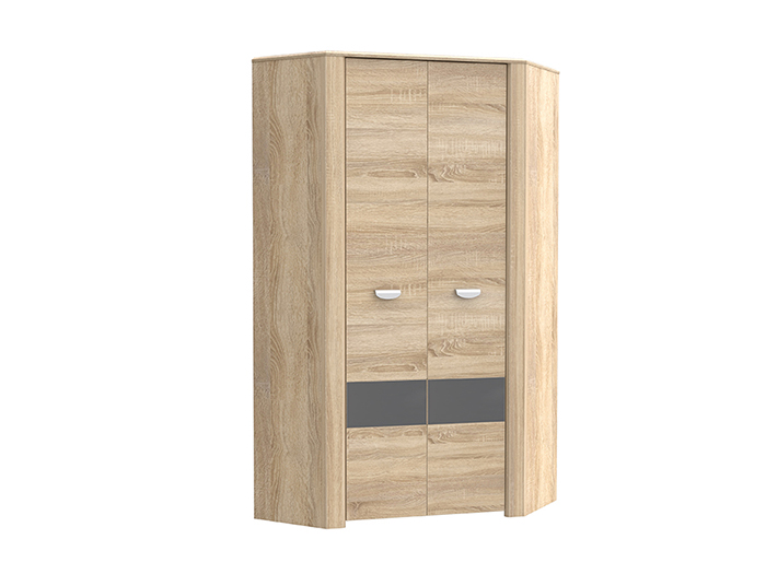 yoop-sonoma-oak-and-matt-grey-2-door-corner-wardrobe-97-4cm-x-97-4cm-x-194-4cm