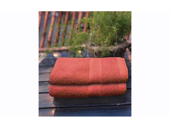 prestige-cotton-soft-hand-towel-hot-coral-50cm-x-100cm