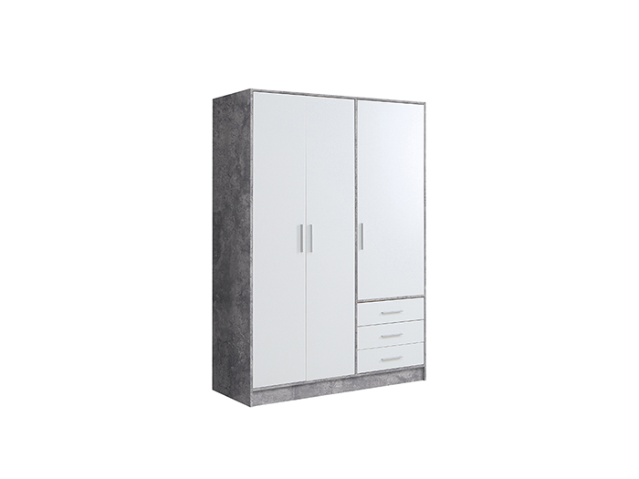 jupiter-3-door-3-drawer-wardrobe-in-white-and-concrete-light-grey
