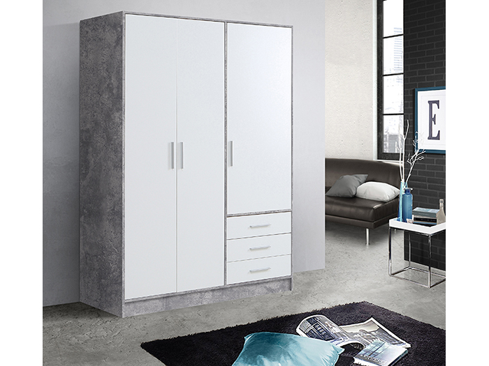jupiter-3-door-3-drawer-wardrobe-in-white-and-concrete-light-grey