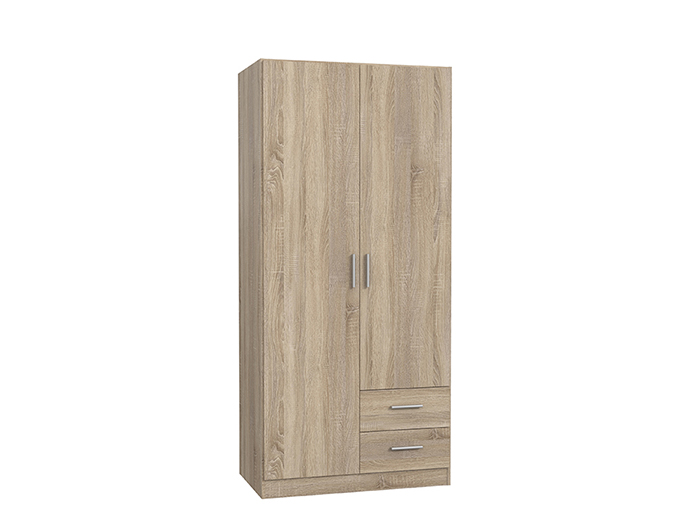 joakim-2-door-and-2-drawers-wardrobe-in-sonoma-oak-90-8cm-x-54cm-x-197cm