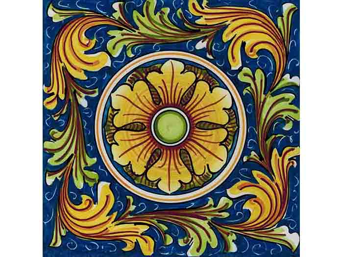 mediterrean-tile-print-canvas-on-wooden-frame-40cm-x-40cm-594