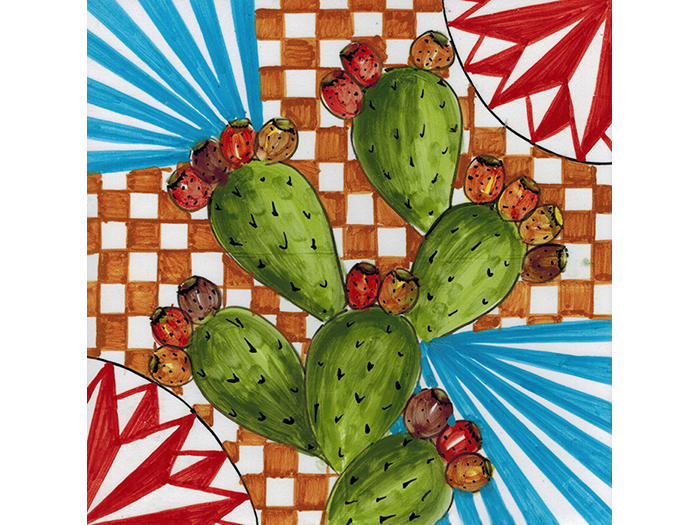 mediterrean-prickly-pear-print-canvas-on-wooden-frame-40-x-40-cm