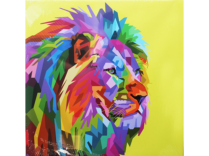 neon-lion-design-print-canvas-on-wooden-frame-40-x-40-cm