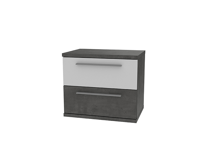 julietta-2-drawer-bed-side-table-in-in-concrete-optic-dark-grey-and-white-gloss