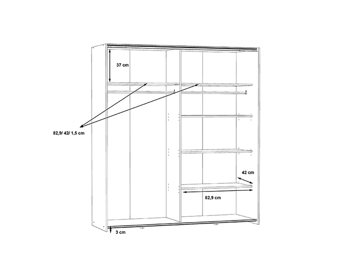 kaikais-sliding-door-wardrobe-with-mirror-and-white-decor-170cm-x-61cm-x-190-5cm