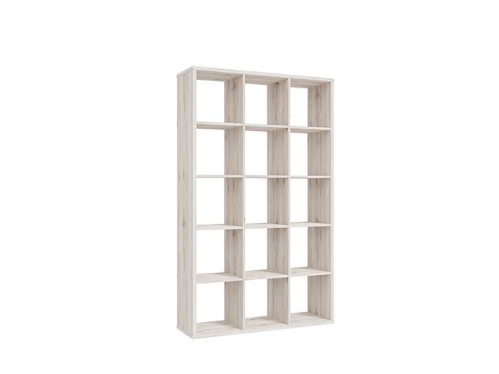 mauro-minimal-high-book-case-with-15-recesses-sand-oak-177-cm