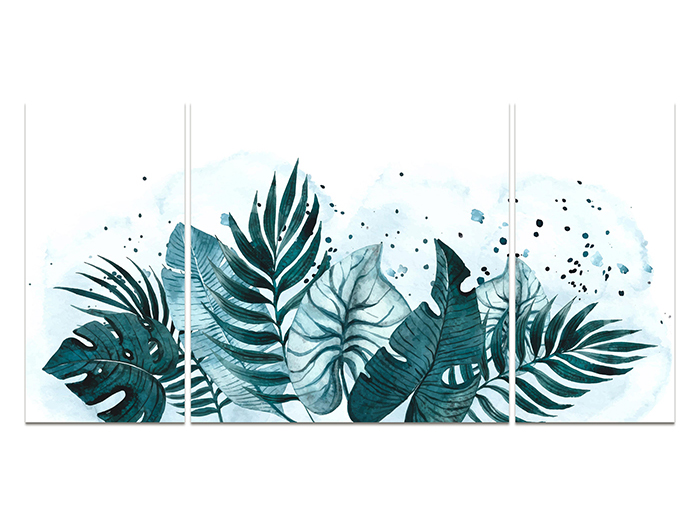 triptych-jungle-leaves-design-print-canvas-100cm-x-50cm-x-3cm