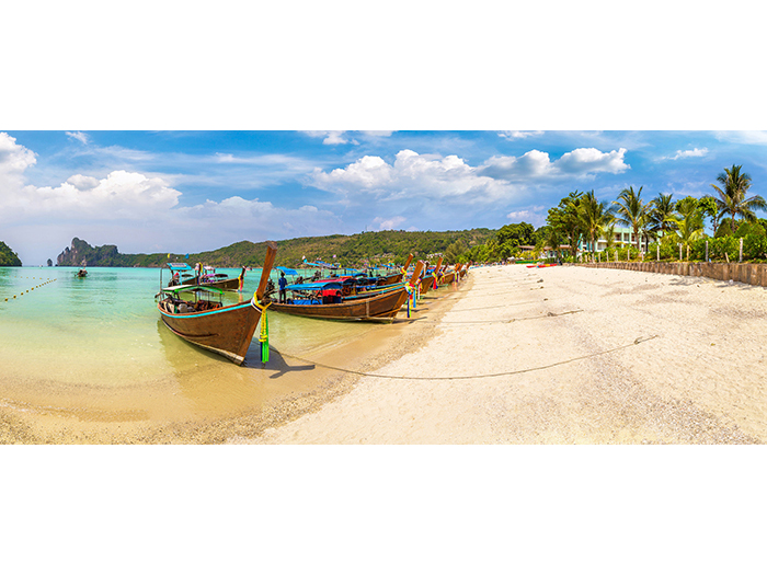 boats-on-beach-design-print-canvas-110-x-38-x-3-cm