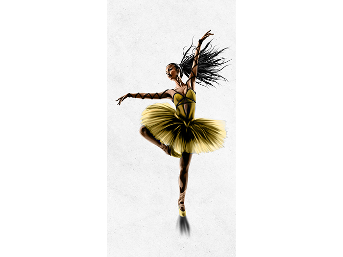 dancing-ballerina-print-canvas-yellow-50-x-100-x-3-cm