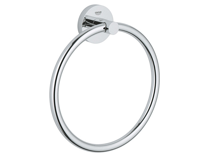 grohe-essentials-bathroom-towel-ring-chrome