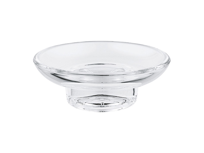 grohe-essentials-glass-round-soap-tray-clear