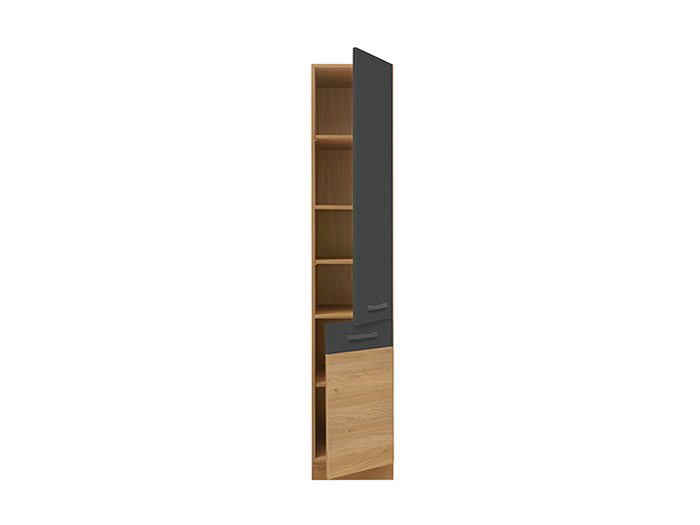 semline-kitchen-tall-cabinet-unit-volcanic-grey-oak-colour-40cm