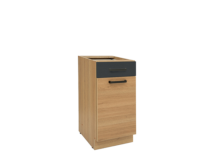semi-line-kitchen-lower-cabinet-with-1-drawer-1-door-volcanic-grey-oak-colour-40cm