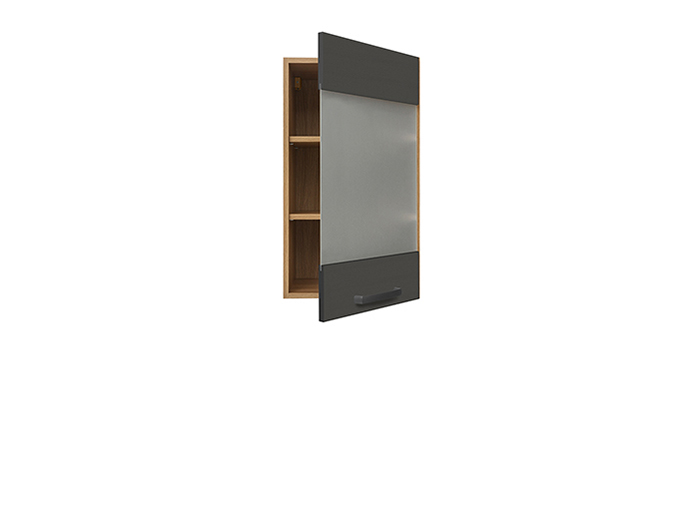 semi-line-kitchen-1-glass-door-upper-cabinet-volcanic-grey-oak-colour-45cm