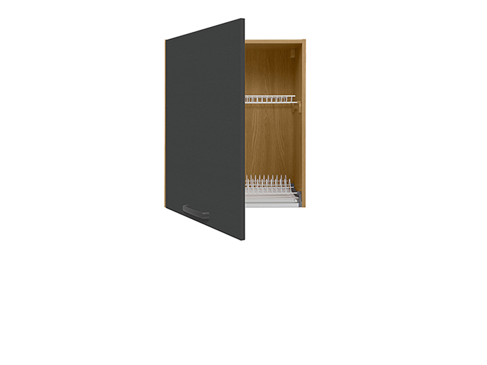 semi-line-kitchen-1-door-upper-cabinet-with-dish-drainer-volcanic-grey-oak-colour-60cm