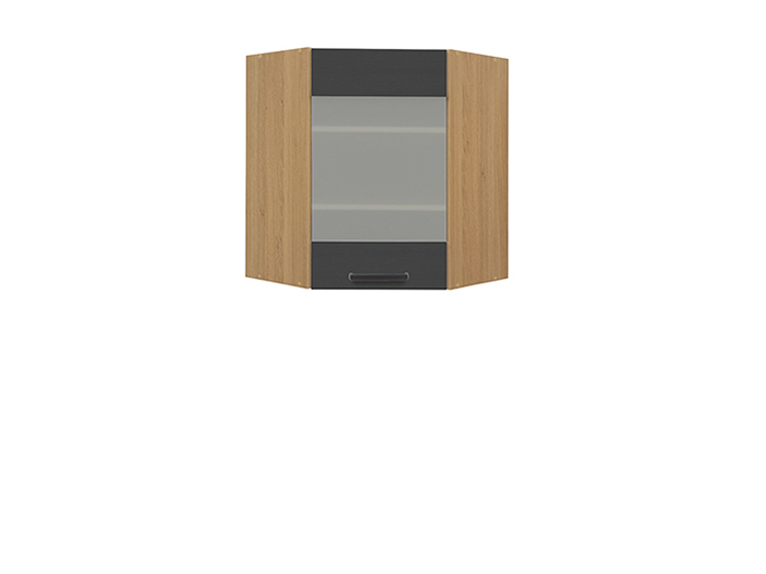 semi-line-kitchen-corner-1-glass-door-upper-cabinet-volcanic-grey-oak-colour-60cm