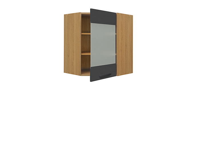 semi-line-kitchen-corner-1-glass-door-upper-cabinet-volcanic-grey-oak-colour-60cm