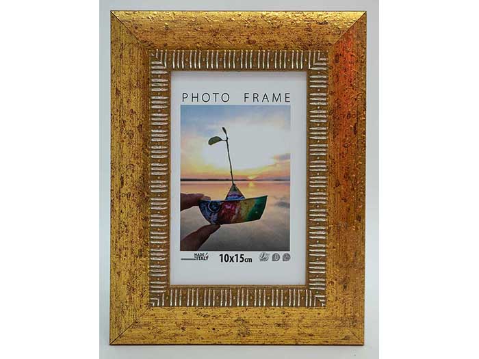 wooden-table-top-photograph-frame-klimt-gold-10cm-x-15cm
