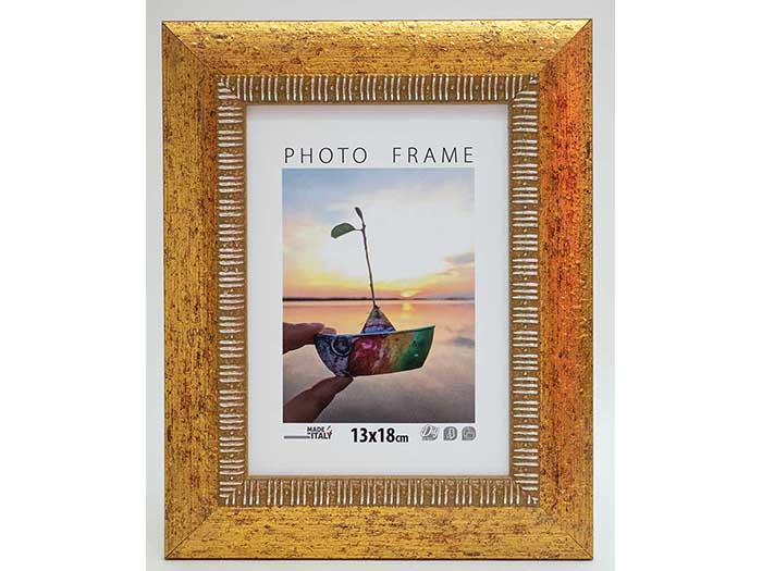 wooden-table-top-photograph-frame-klimt-gold-13cm-x-18cm