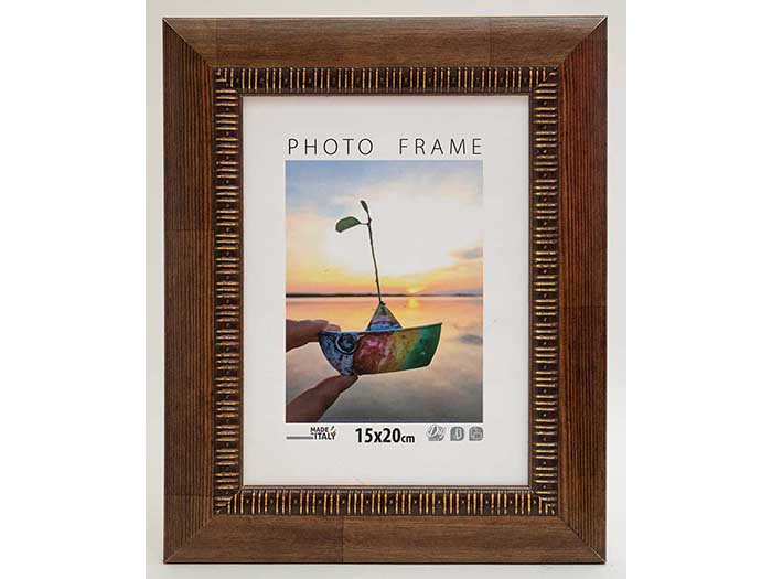 wooden-table-top-photograph-frame-klimt-brown-15cm-x20cm